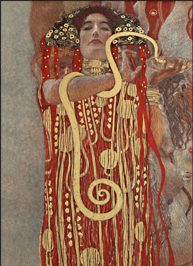 Hygieia, Gustav Klimt, 1907
