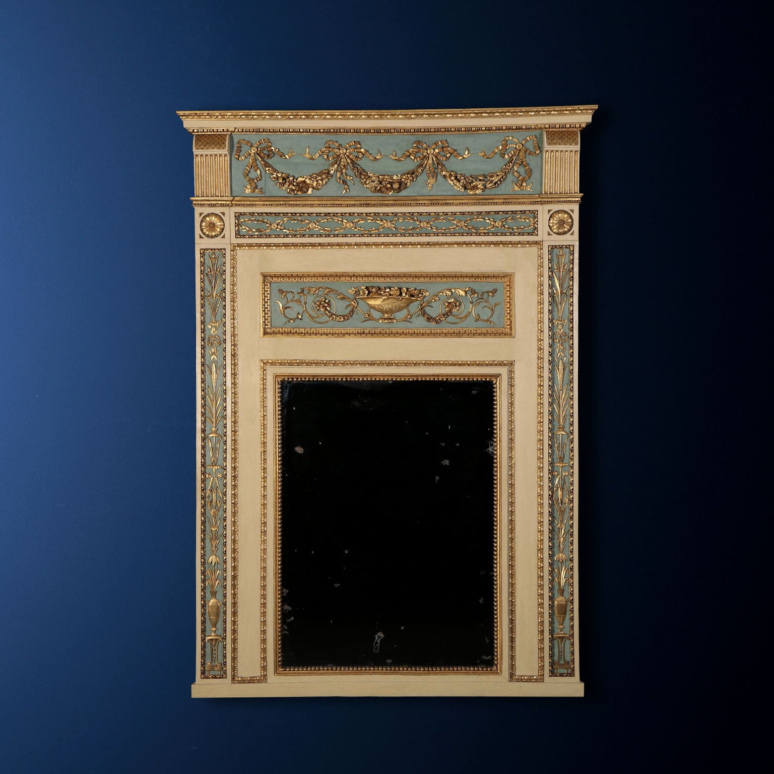 Fireplace with golden carvings, Milan, late 18th century