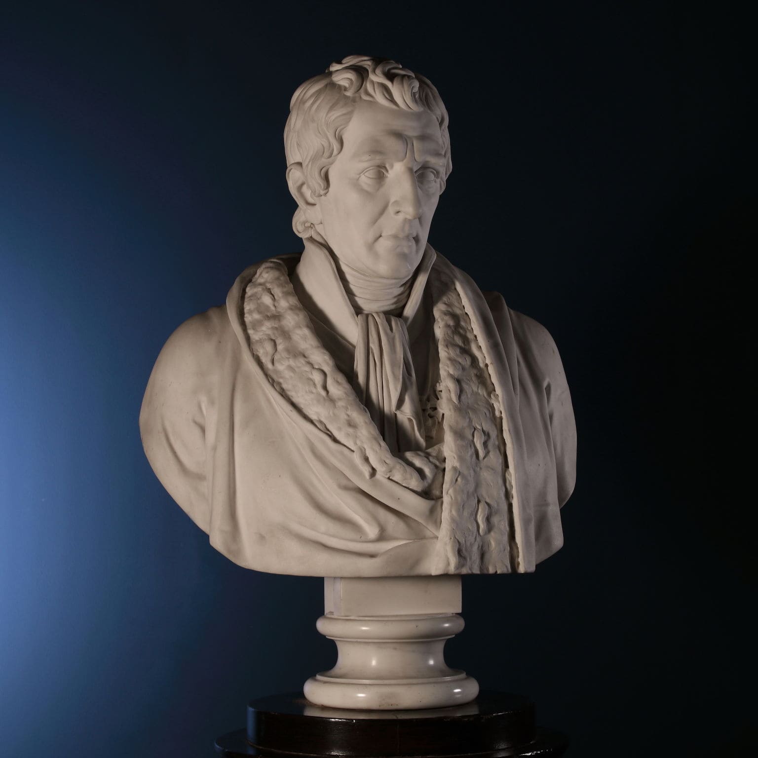 Bust of Baron Antonio Negri, Gaetano Monti, 1837