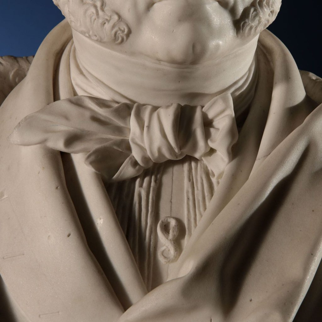 Male bust, Giovanni Antonio Emanuelli