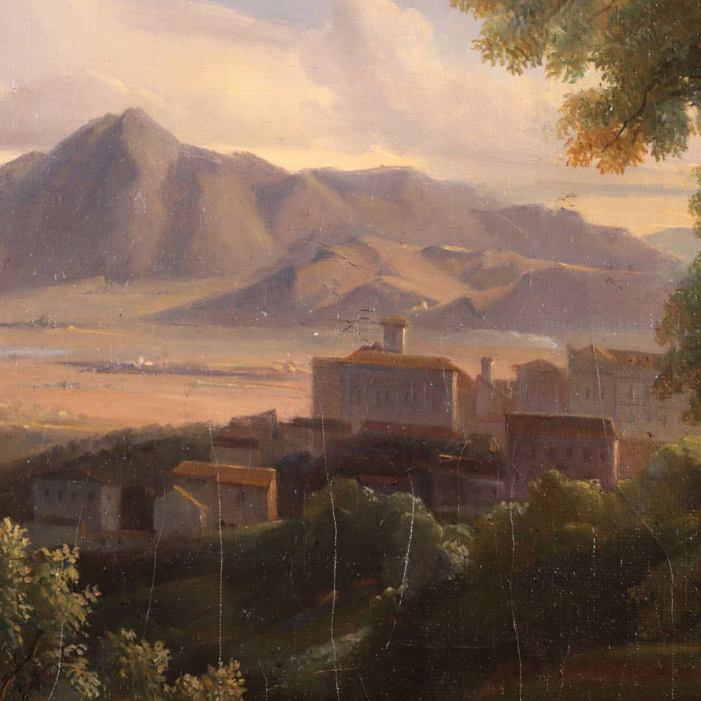 View of Frascati, Achille Etna Michallon