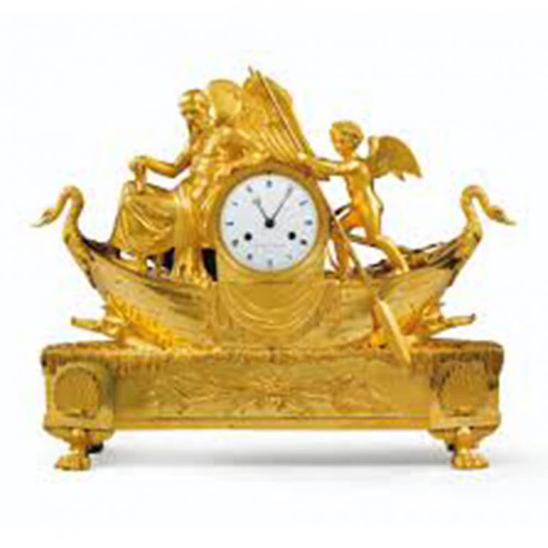Empire countertop clock