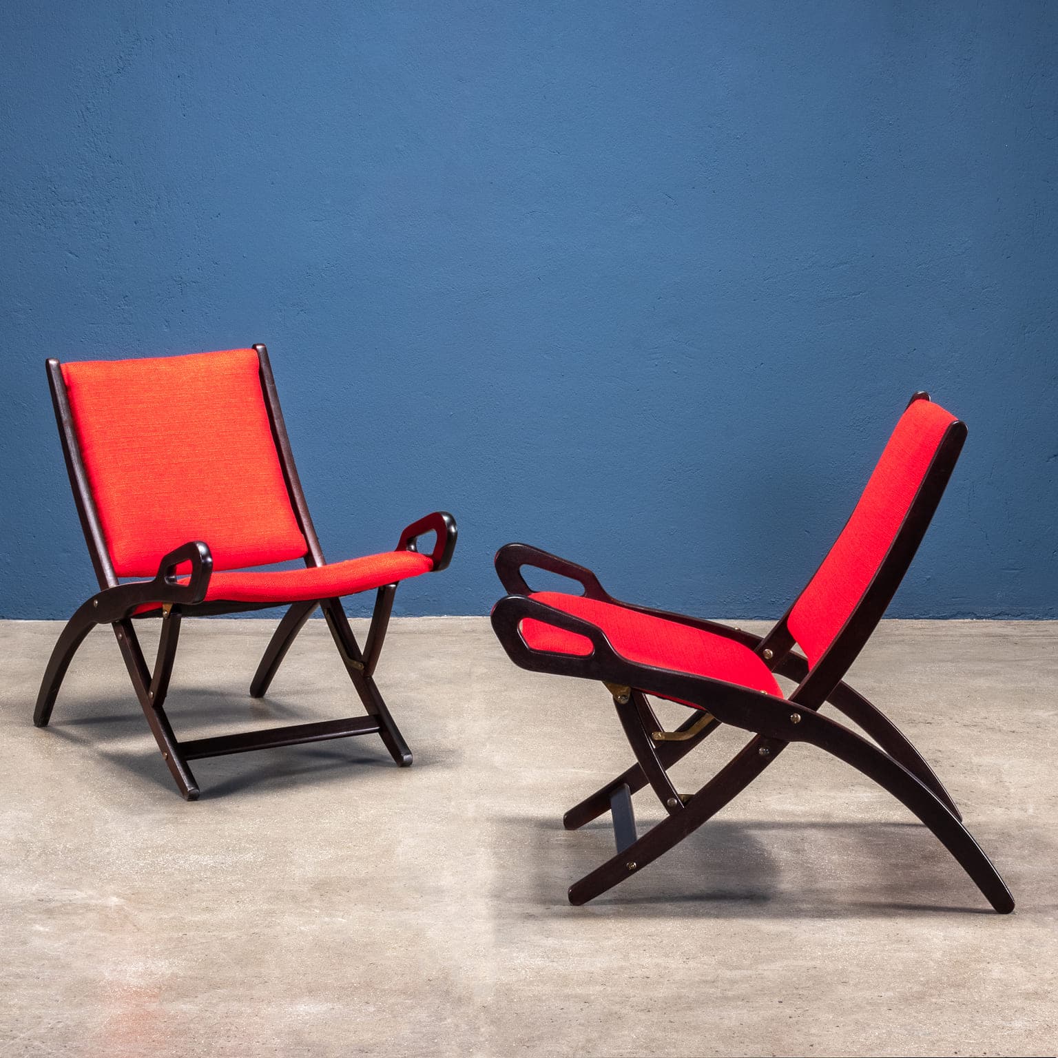 Two ‘Ninfea’ chairs, Gio Ponti for F.lli Reguitti