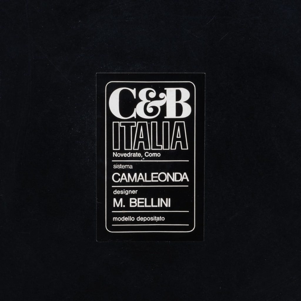 etichetta Camaleonda M. Bellini