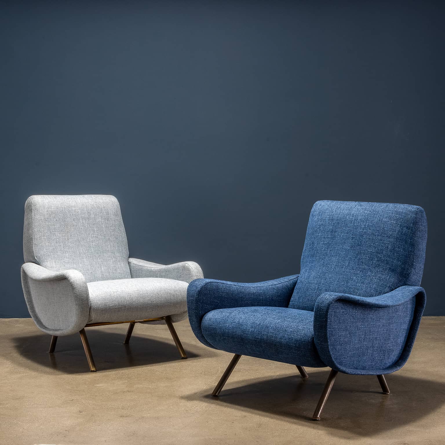 Pair of Lady armchairs by Marco Zanuso