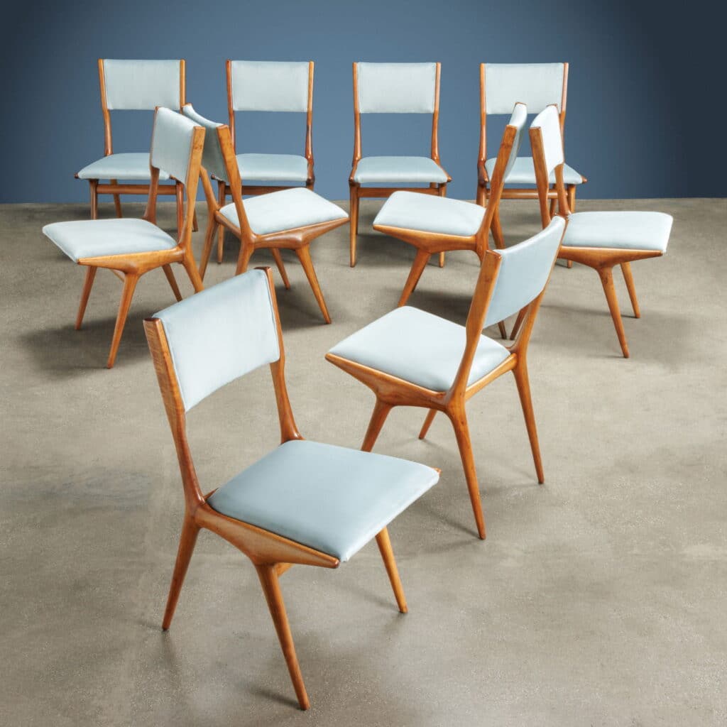 Carlo de Carli ‘634’ model chairs for Cassina