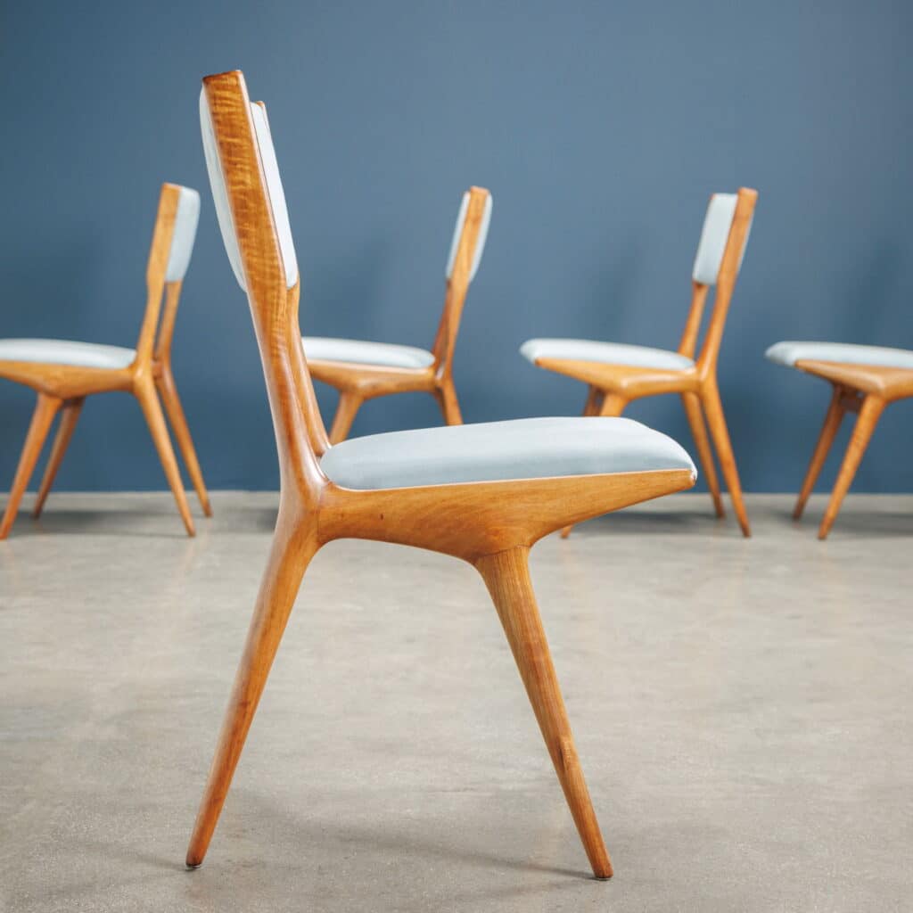 Carlo de Carli ‘634’ model chairs for Cassina