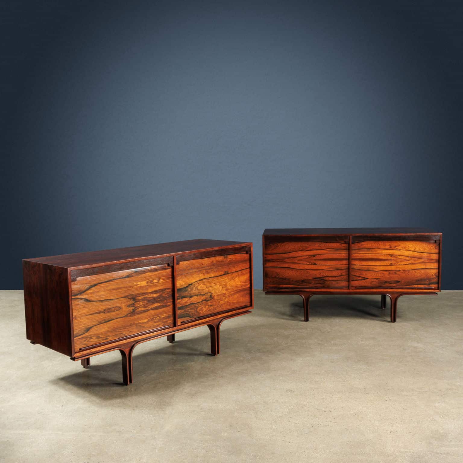 Pair of Sideboards Series ‘503’ Gianfranco Frattini for Bernini