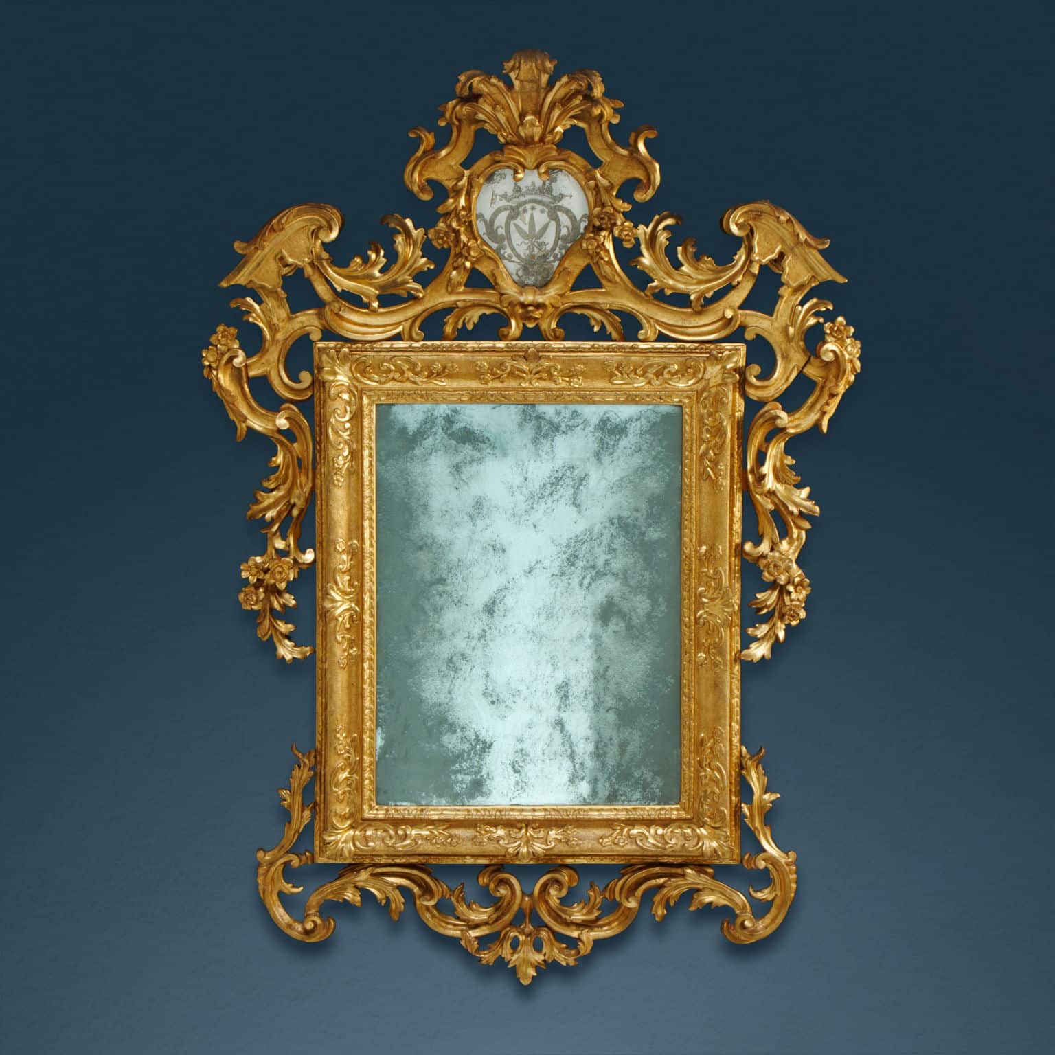 Mirror. Tuscany, second quarter of the 18th century