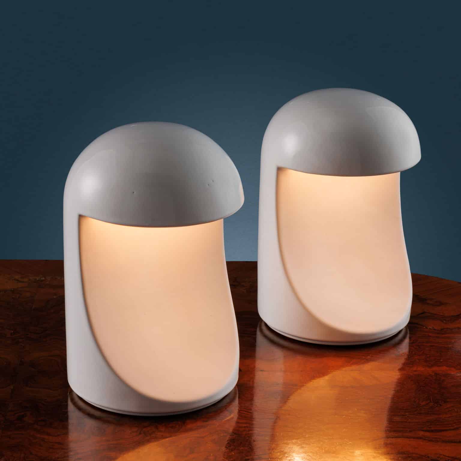 Two ‘Longobarda’ lamps by Marcello Cuneo for Gabbianelli