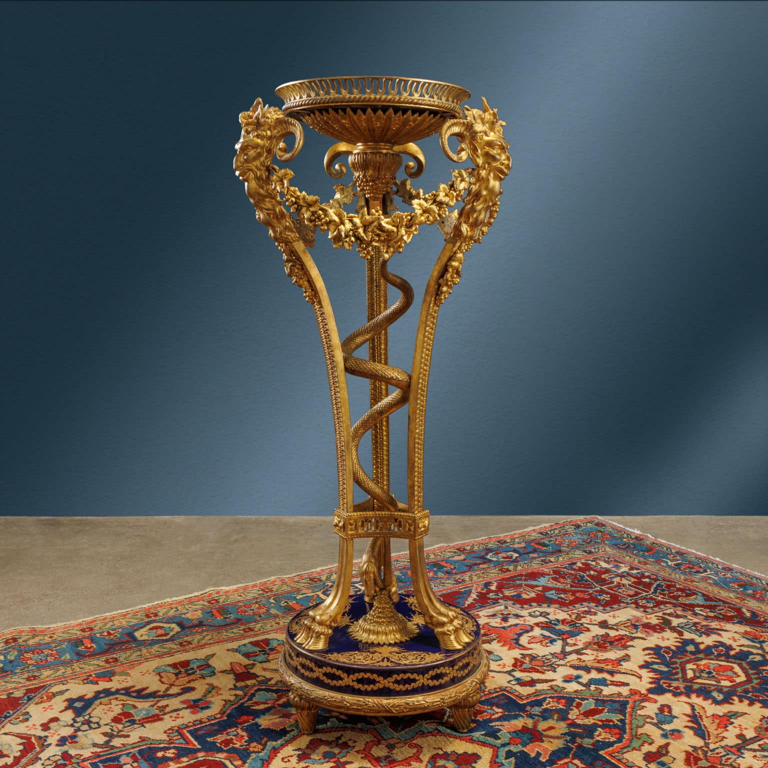 Tripod vase holder Paris last quarter of the 19th century