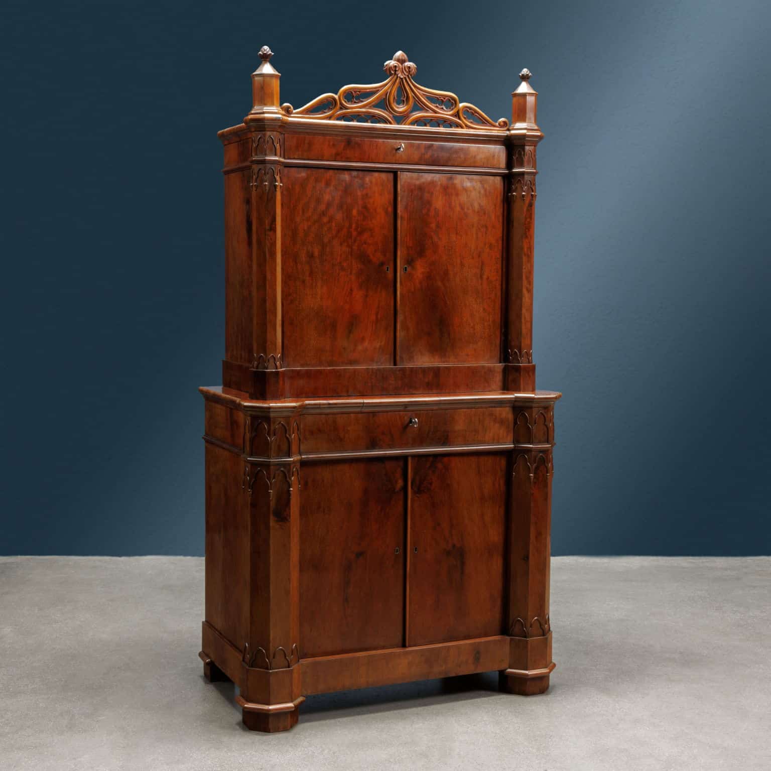 Coin cabinet. Piedmont, second quarter of the 19th century