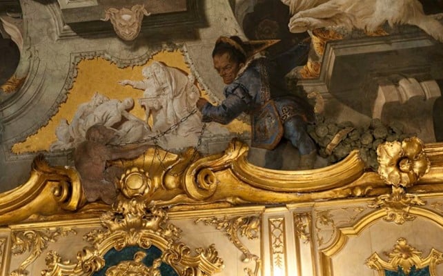 Fresco Giovanni Battista Tiepolo - Gallery of Tapestries in Palazzo Clerici