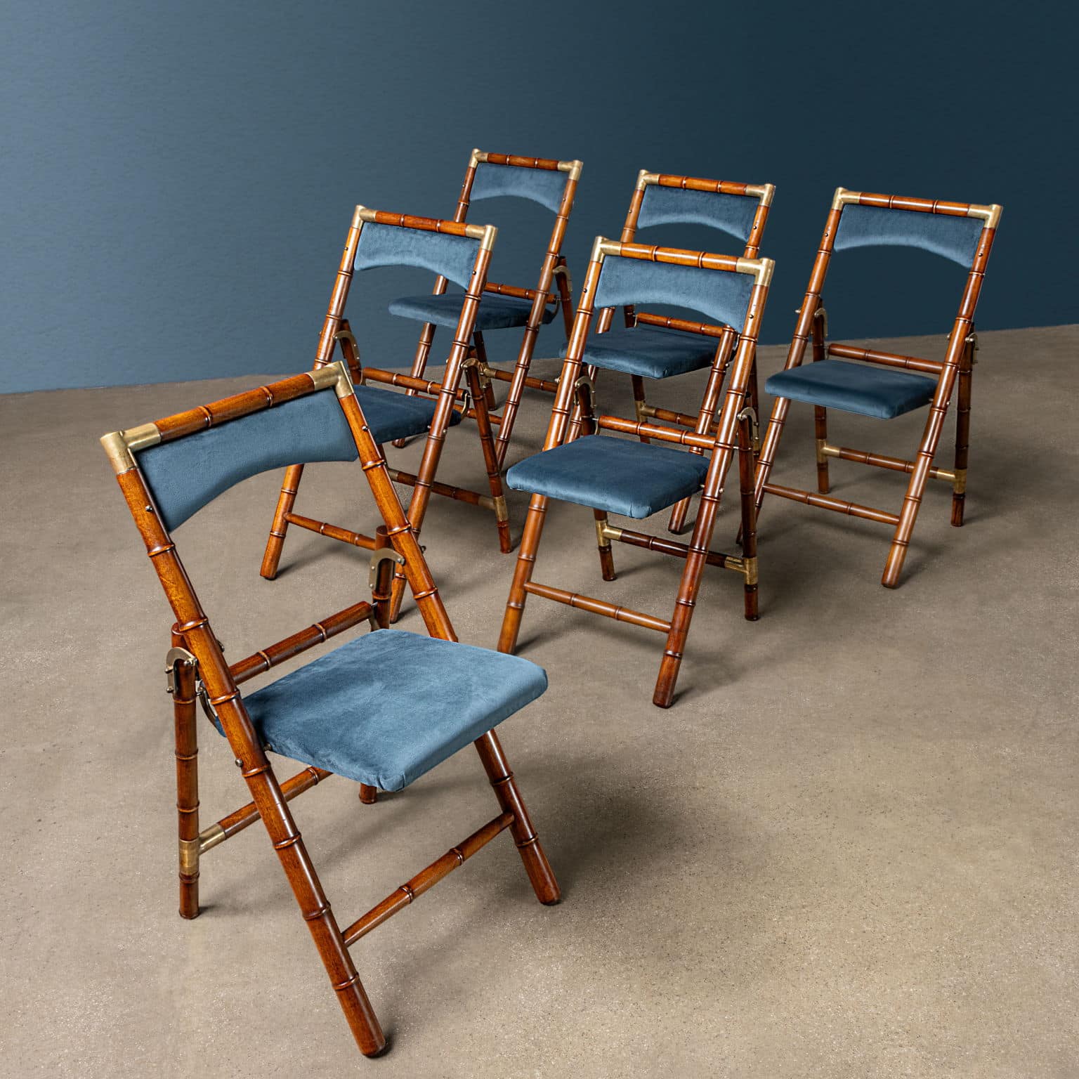 XX Century Folding Chairs Italian Manufacture