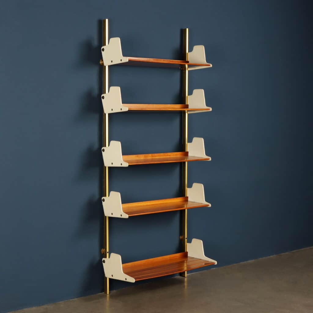 Bookcase model 'E 60' by Osvaldo Borsani for Tecno