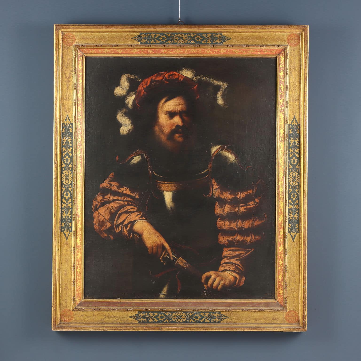 Pietro della Vecchia, Armiger, circa 1650. Oil on canvas