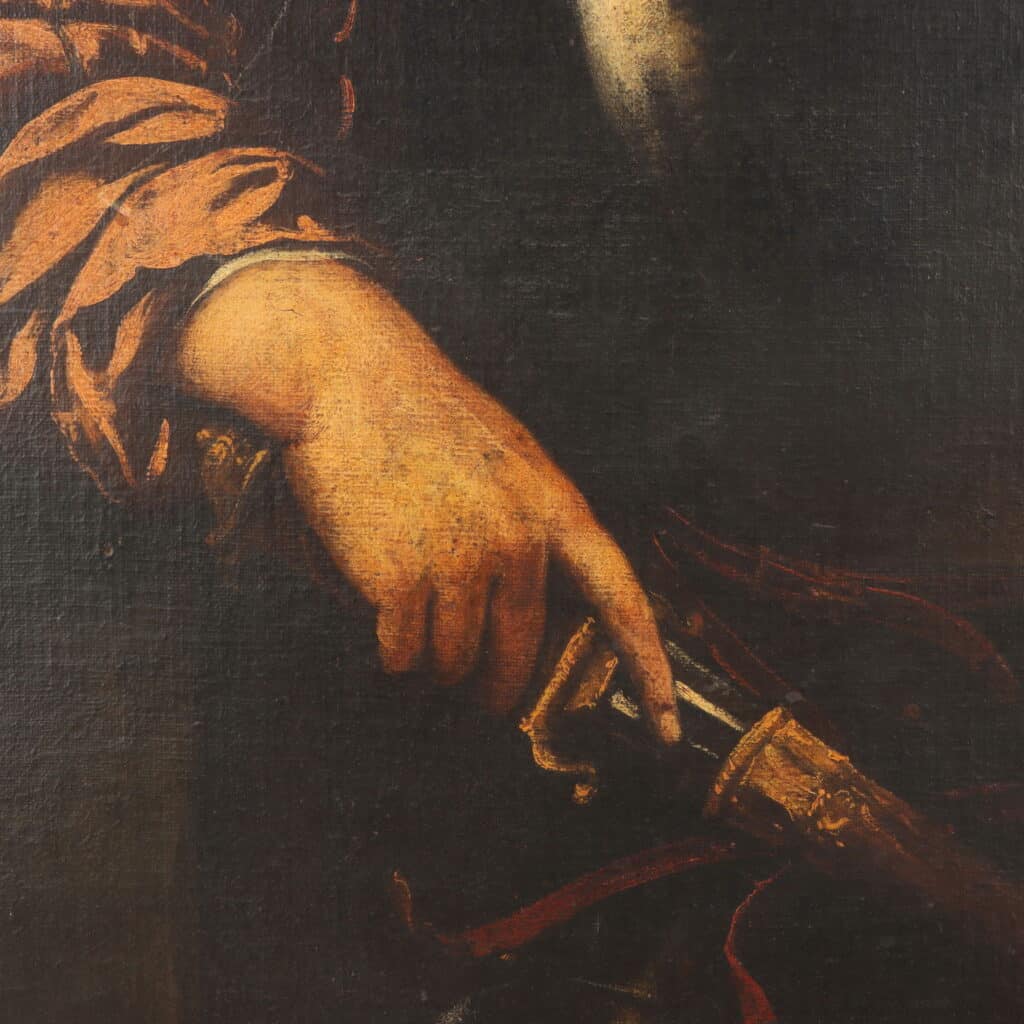 Pietro della Vecchia, Armiger, circa 1650. Oil on canvas