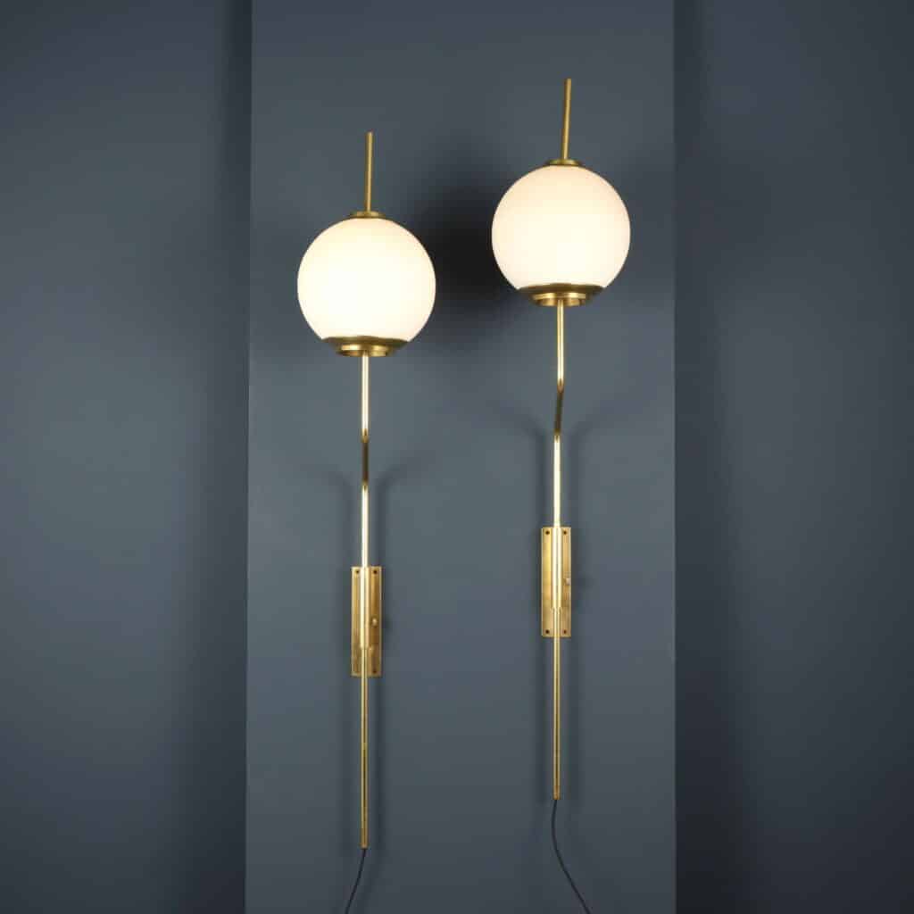 Set of 'LP11' wall lamps by Luigi Caccia Dominioni for Azucena