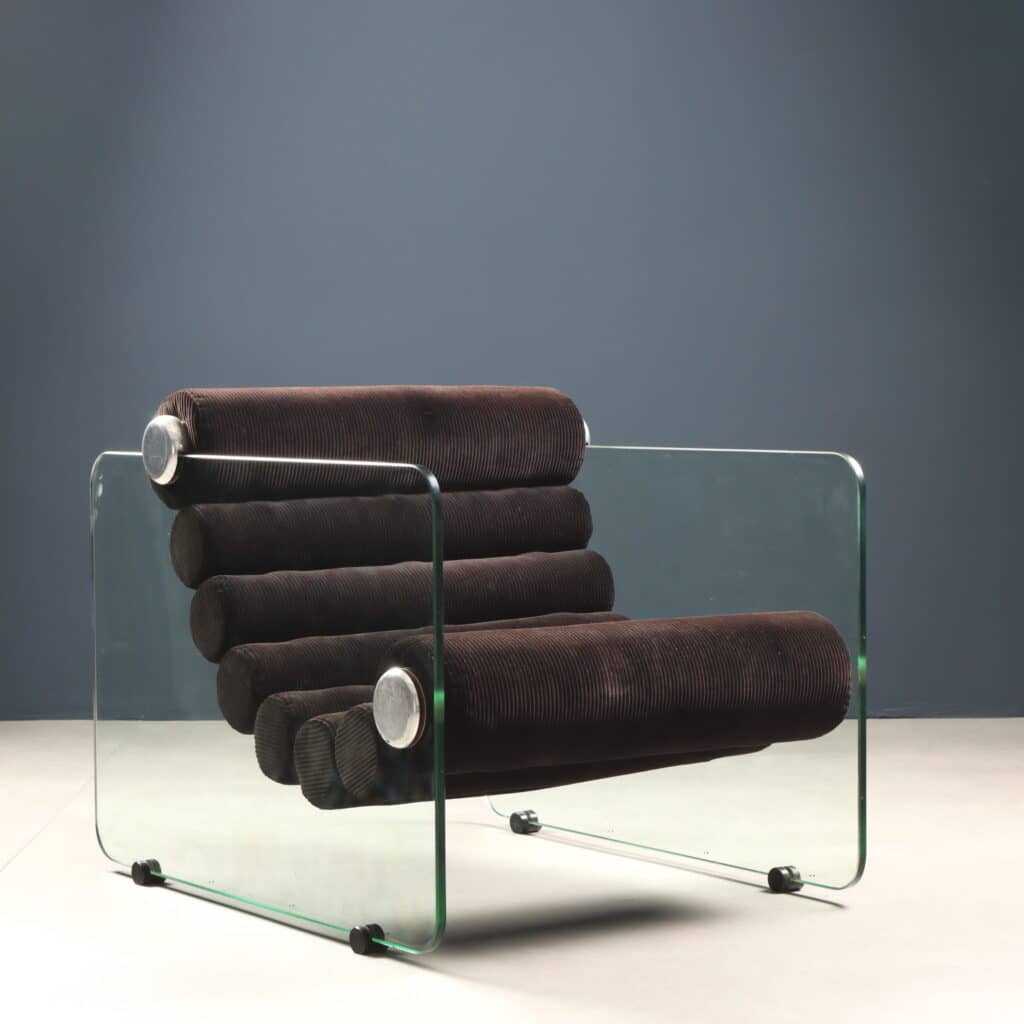 Armchair model 'Hyaline' by Fabio Lenci for Comfort