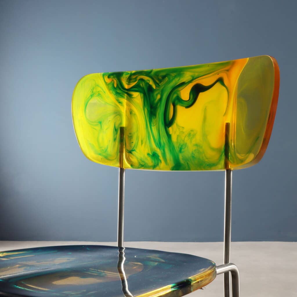 Details of 543 Broadway Chairs by Gaetano Pesce