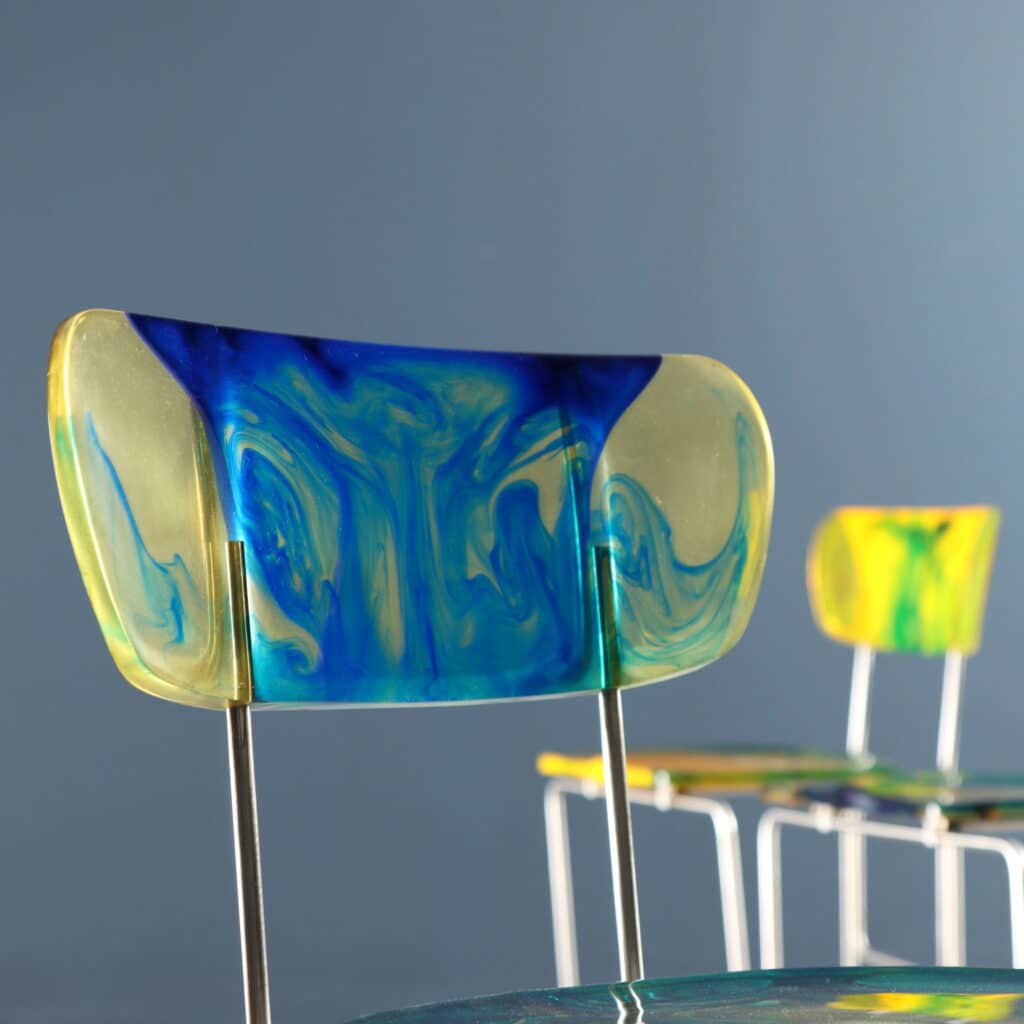 Details of 543 Broadway Chairs by Gaetano Pesce