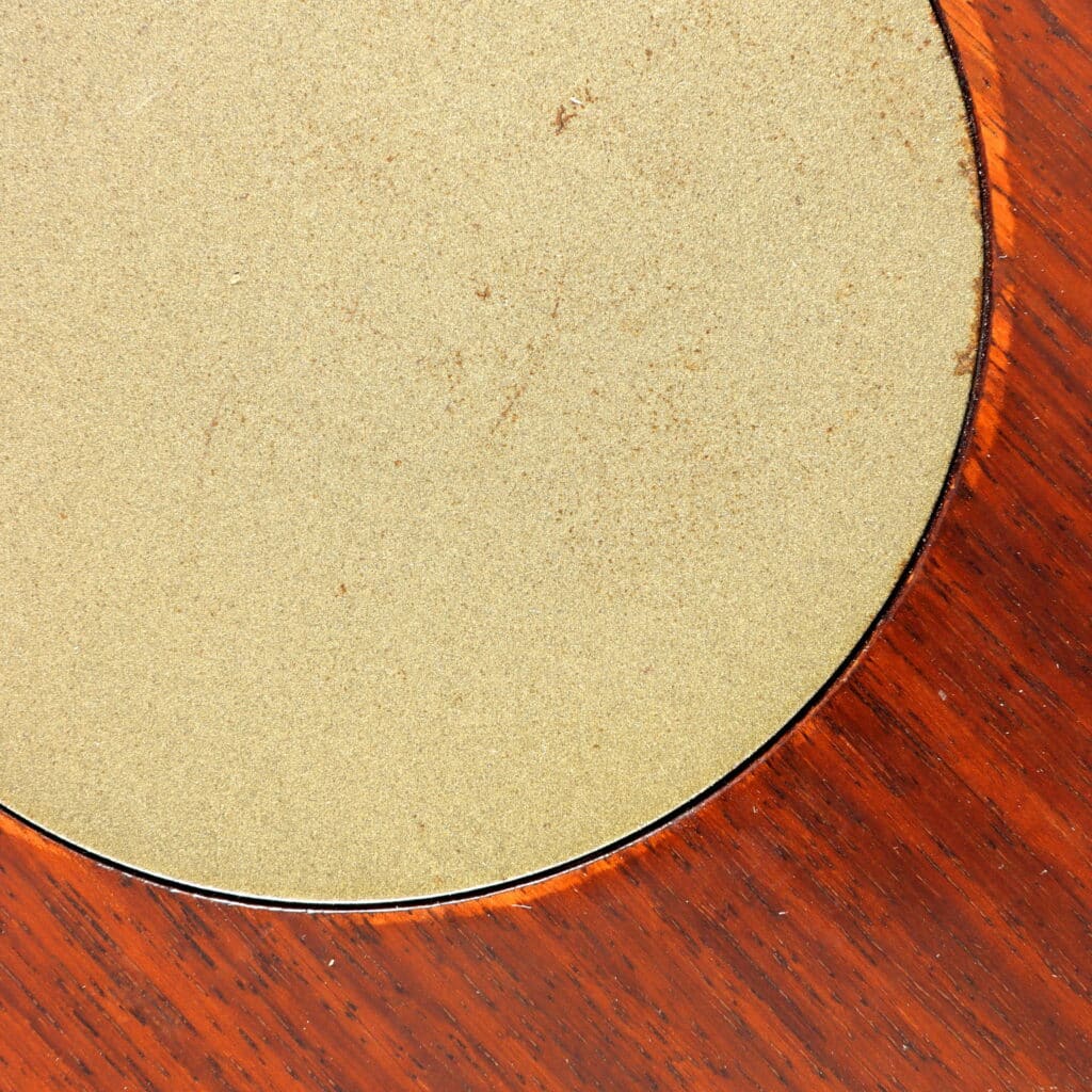 Cast Iron details of Angelo Mangiarotti Table