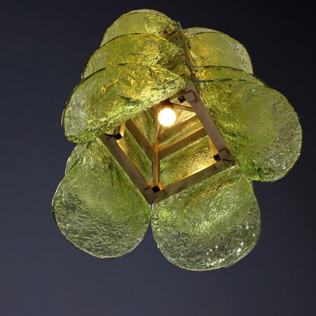 Ceiling Lamp by Carlo Nason made by Murano Glass