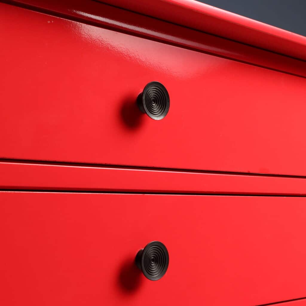 Details of Chest of drawers 'D 154' by Carlo De Carli for Sormani