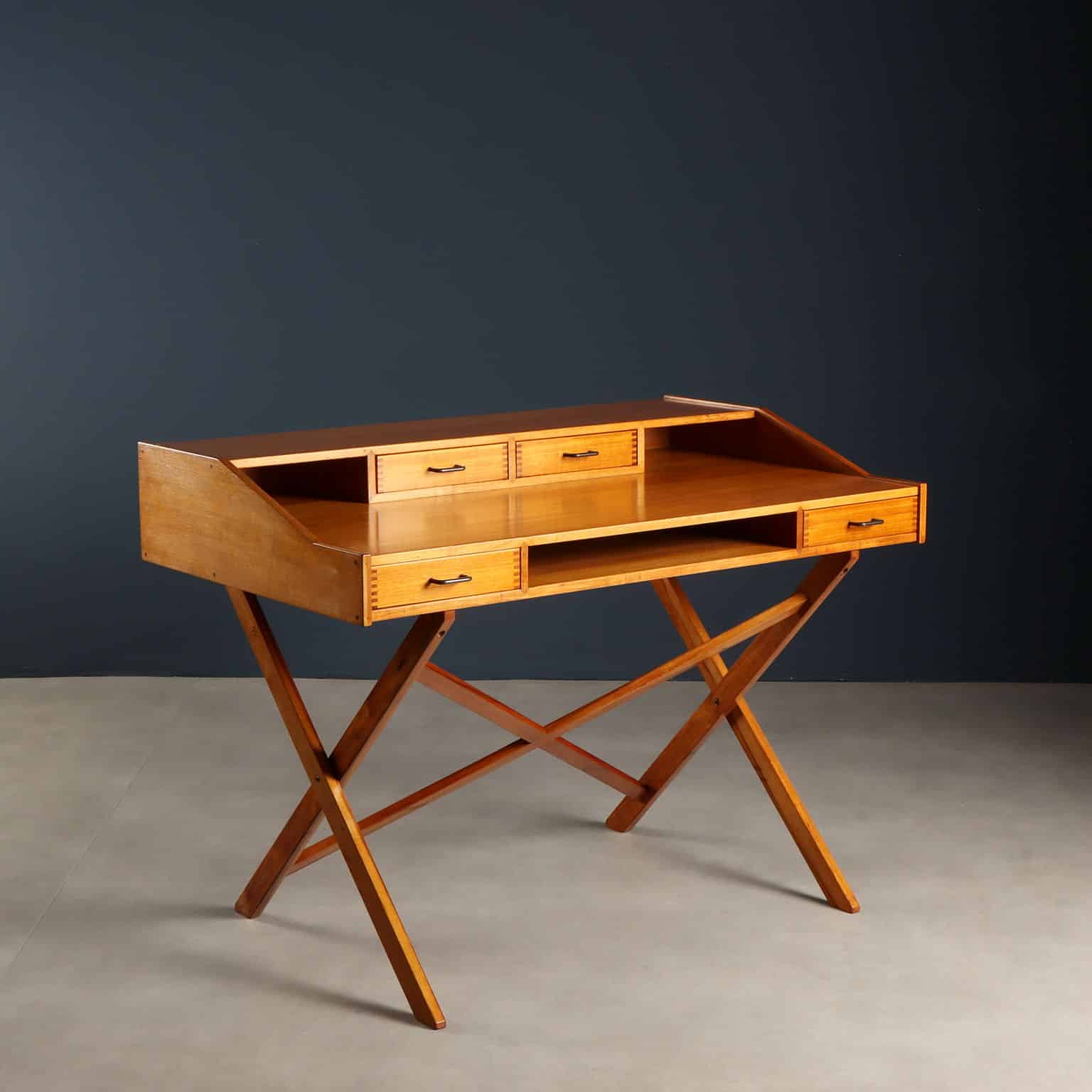 1950s Vintage Desk by Gianfranco Frattini & Franco Bettonica