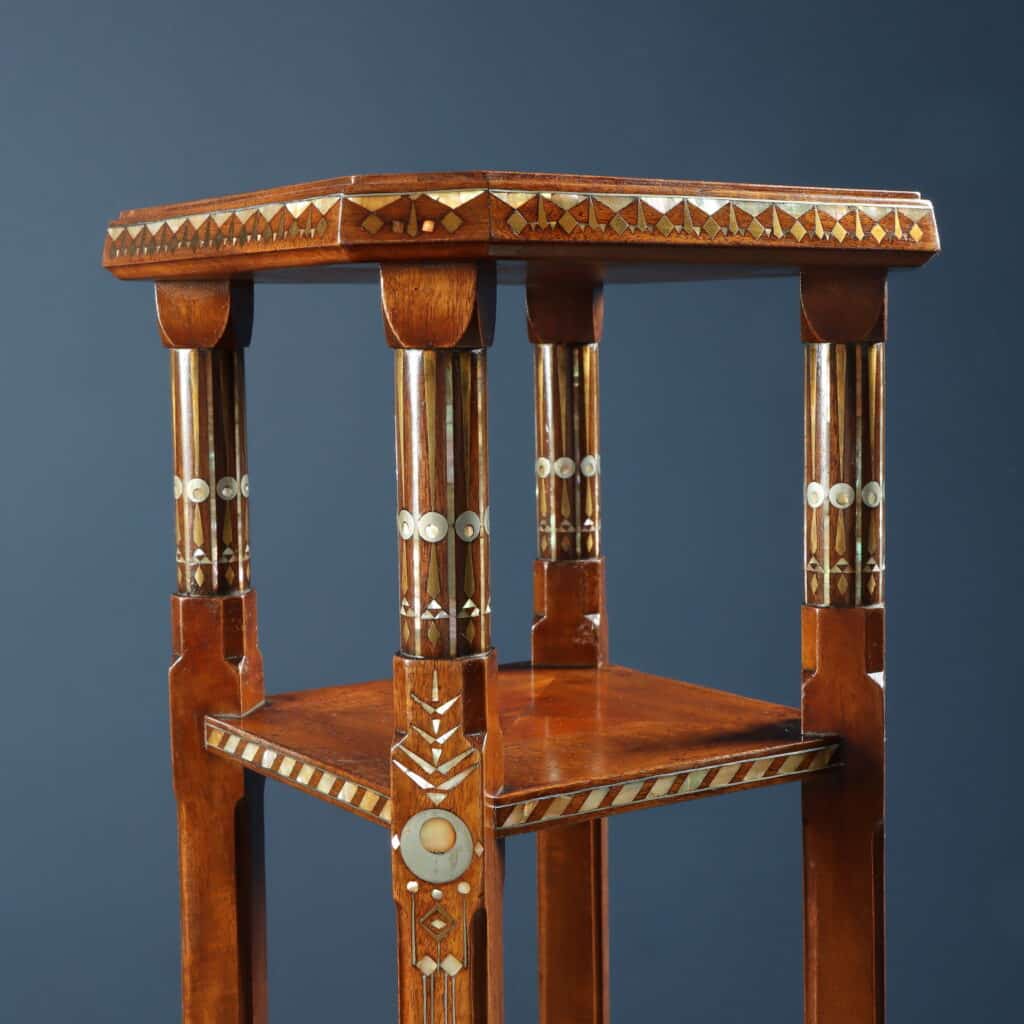 Exceptional quality of materials and cabinetmaking throughout the suite.